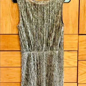 Pretty Silver Tinsel Dress XS by Rock & Republic